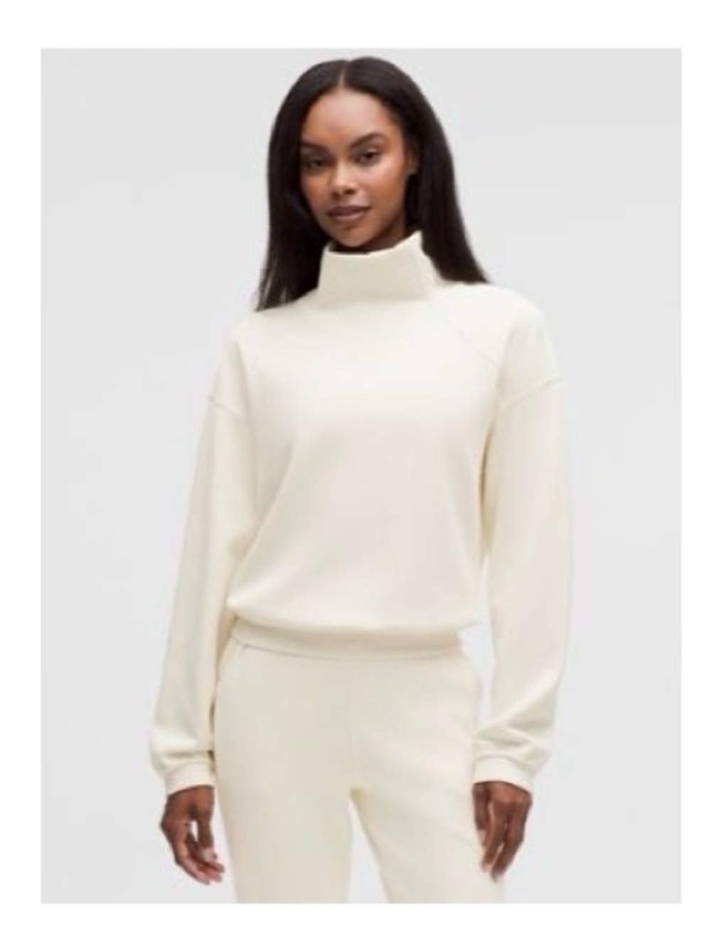lululemon athletica Cream softstreem Pullover